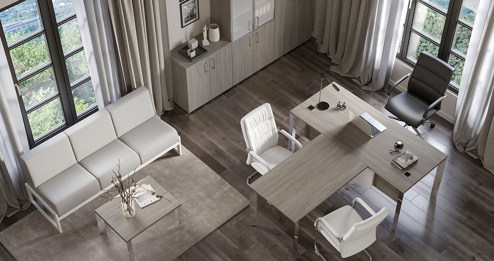 Кабинет руководителя Onix Direct Lux